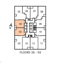 1 Yorkville Condos 1DC Key Plan