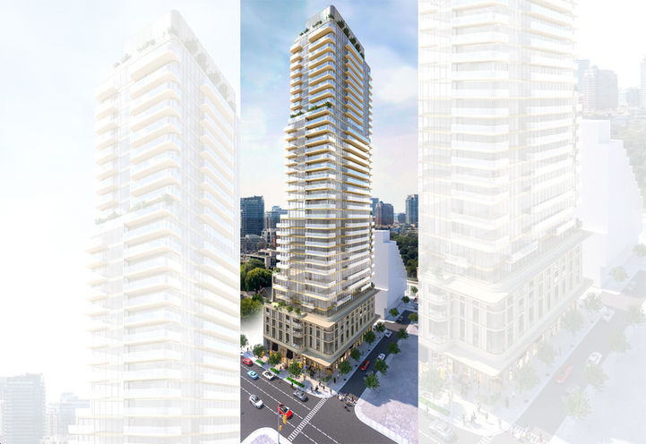 1220 Yonge Street Condos Exterior View of Tower