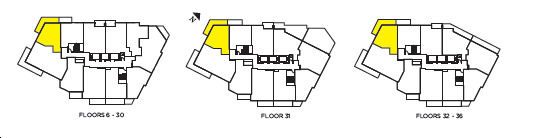 159SW Condos A-498 Key Plan