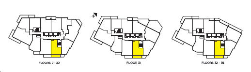 159SW Condos A-511 Key Plan