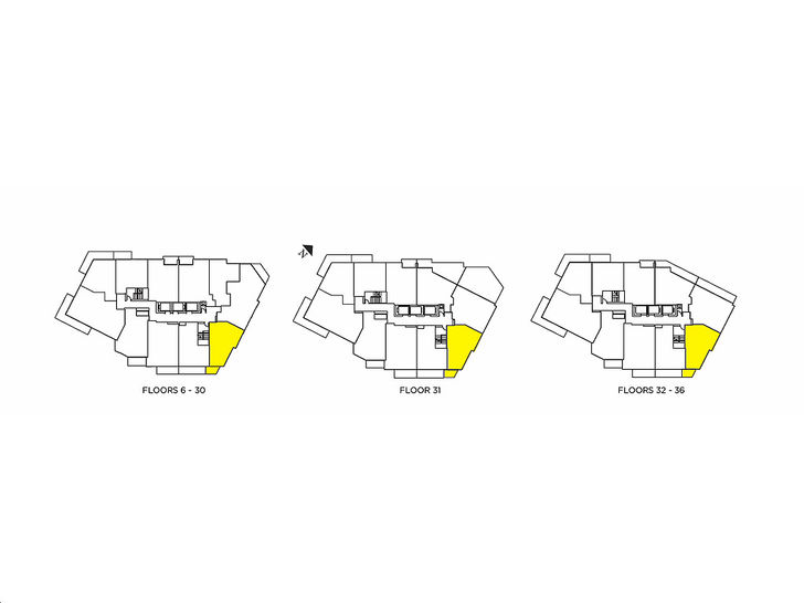 159SW Condos A-554 Key Plan