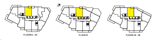 159SW Condos ASSIGNMENT UNIT B-584 Key Plan