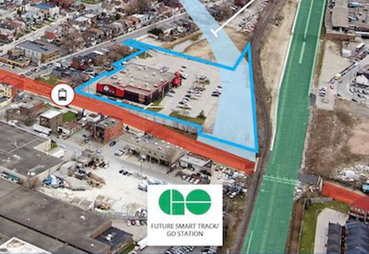 1799 St. Clair West Condos Satellite View of Project Location
