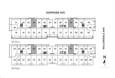 181 East Condos Hillcrest Key Plan