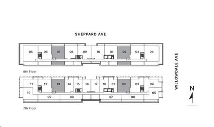 181 East Condos The Santa Barbara Key Plan