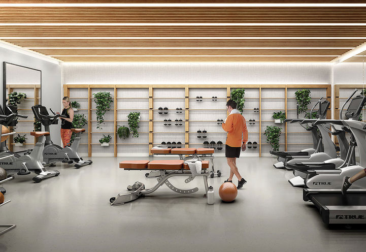 Boutique-Style Gym Featuring a Calming Yoga Studio at 260 High Park