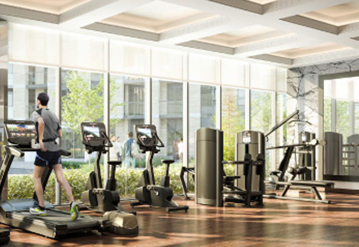 293 The Kingsway Condos Fitness Centre