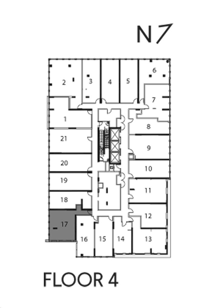 316 Junction Condos Suite D10 Key Plan