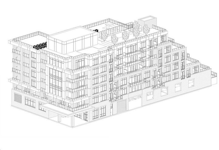 345 Davis Drive Condos Architectural Drawing of Building Exteriors