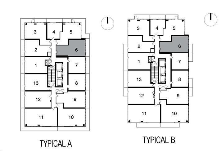 365 Church Condos The Charles Key Plan