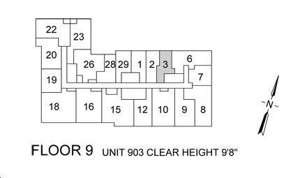 400 King West Condos B-K Key Plan