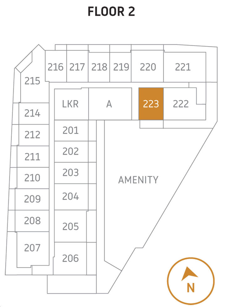 430 Essa Condos The Granville Key Plan