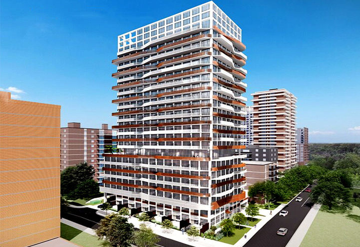 46 Park Street East Condos Exterior View of Tower