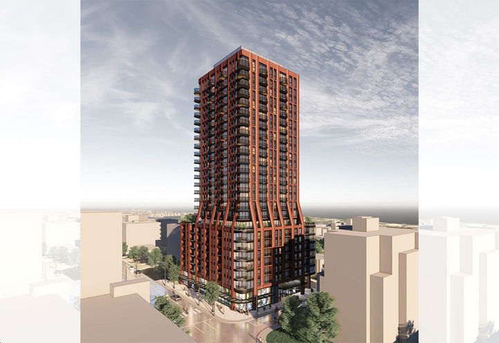 537 Eglinton Ave East Condos Exterior View of Tower