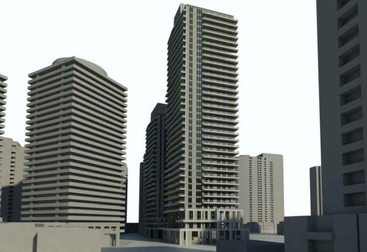 5576 Yonge Street Condos 2 Early Artist Concept of Towers
