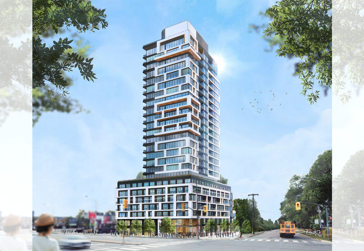 6200 Yonge Street Condos Street View of Tower Exteriors