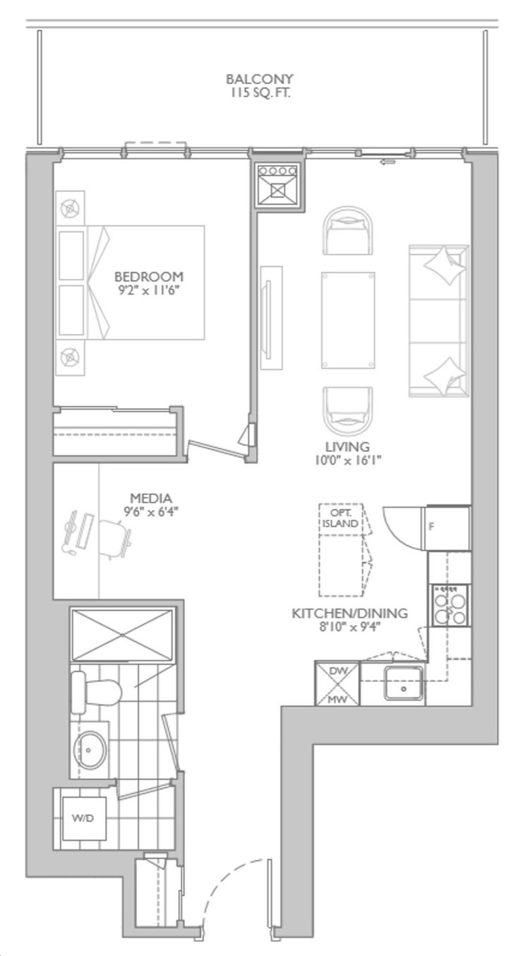 65 Broadway Avenue Condos 1R+M