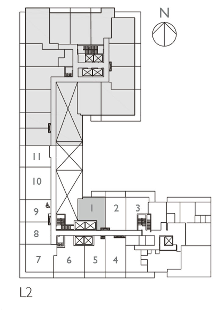 65 Broadway Avenue Condos 1X+M Key Plan