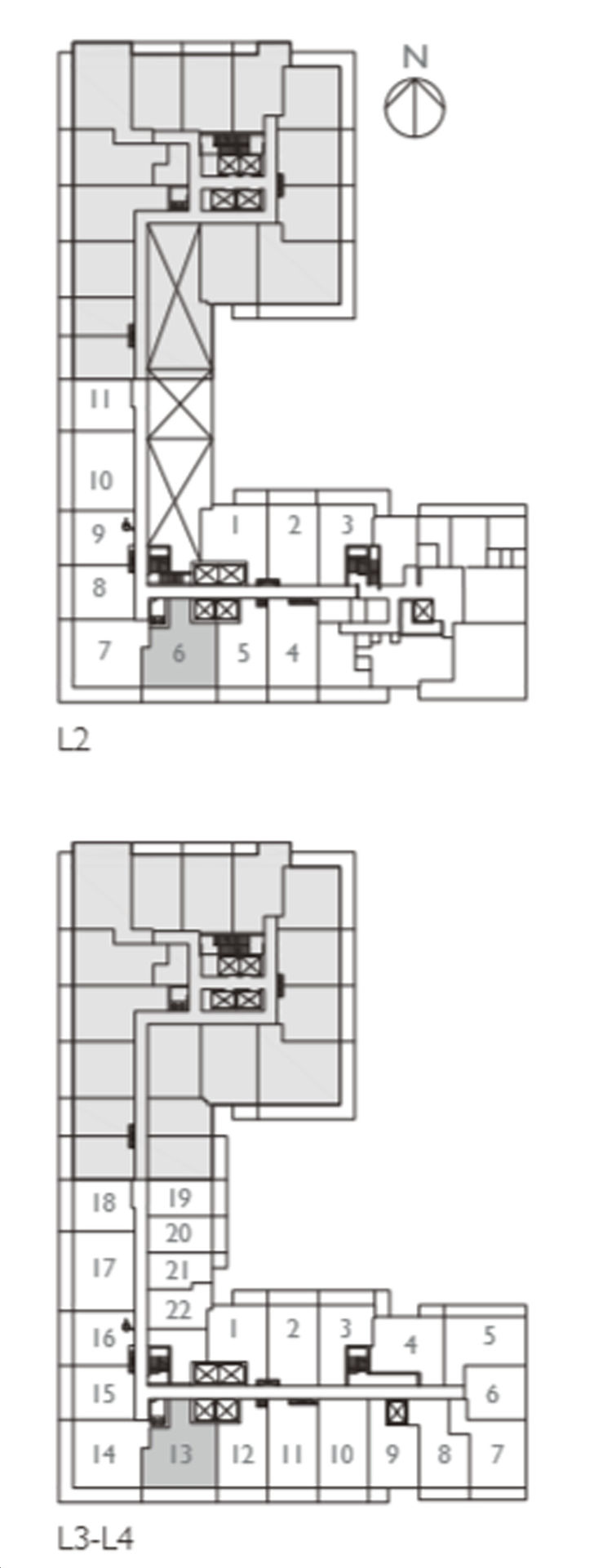 65 Broadway Avenue Condos 2M+D Key Plan