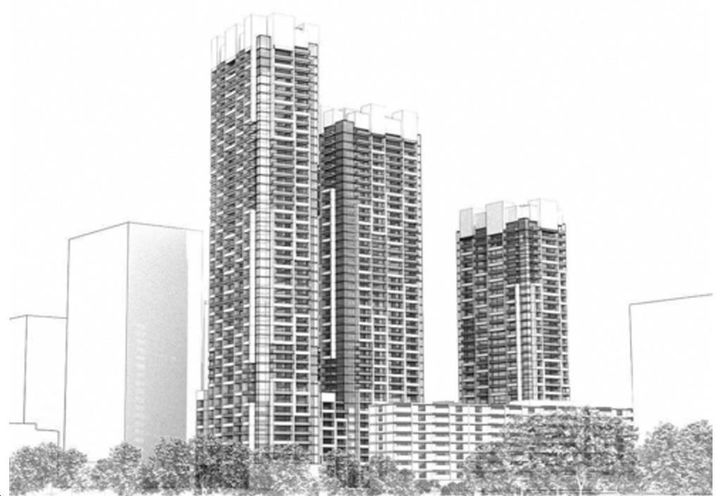 7 Rochefort Drive Condos 2 Early Artist Concept Drawing