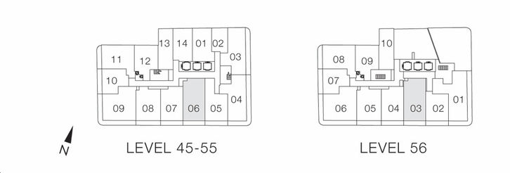 8 Elm Street Condos 2O+M Key Plan