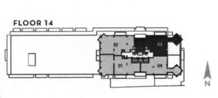 8888 Yonge Street Condos LPH B Key Plan