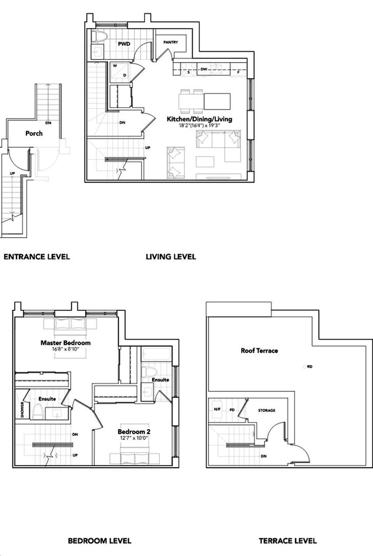 9560 Islington Towns by Kingsmen-Group-Inc- |The Venice Floorplan 2 bed ...