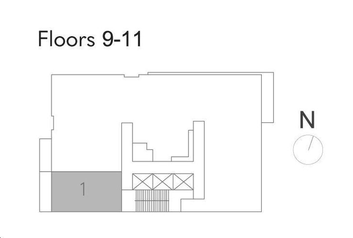 Adagio Condos Antigona Key Plan