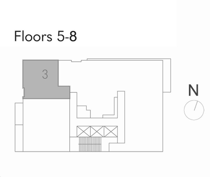 Adagio Condos Flora Key Plan