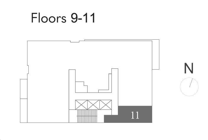 Adagio Condos Gabrielle Key Plan