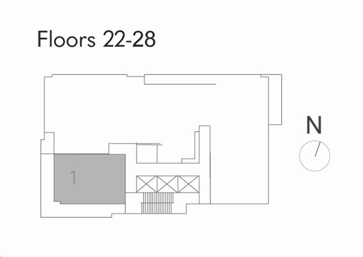 Adagio Condos Rumba Key Plan