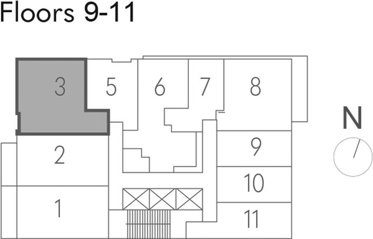 Adagio Condos Samba Key Plan