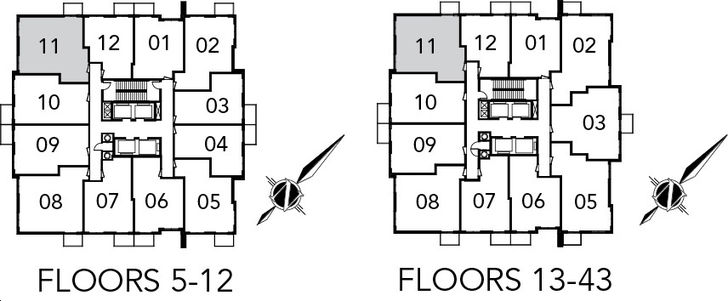 Alto At Atria 2C Key Plan