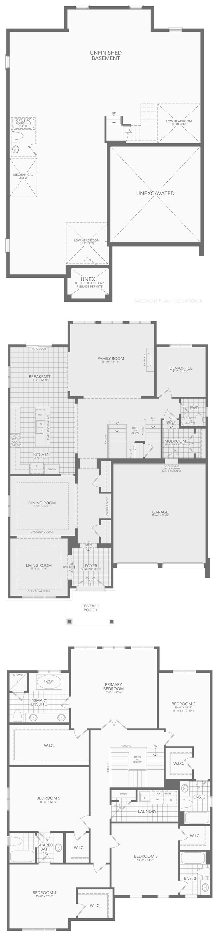 Amira Estates by Treasure-Hill |Gemera 5 Floorplan 5 bed & 4.5 bath