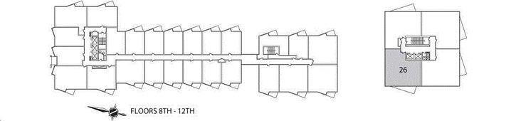 Aqualina at Bayside Toronto S2 Key Plan