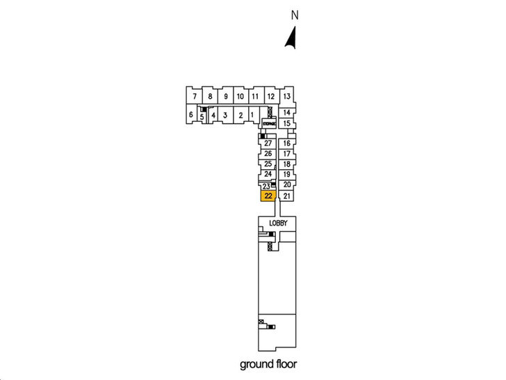 Arbors Condos 1-6 Key Plan