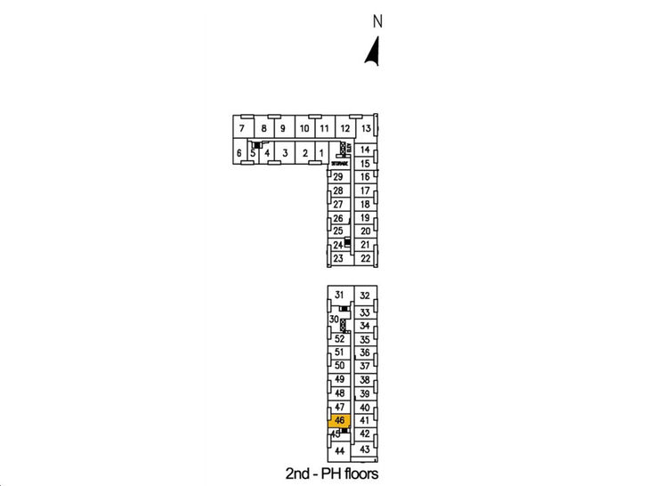 Arbors Condos 1D-8 Key Plan