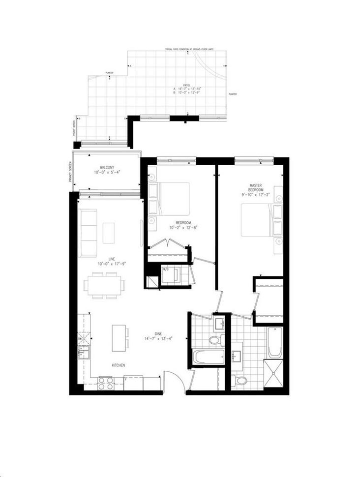 Arbors Condos by BrookfieldResidential 24 Floorplan 2