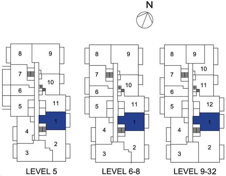 Artworks Condos Palette Key Plan