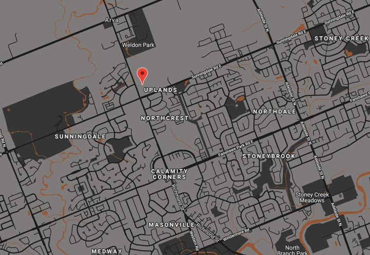 Astoria Condominiums- Site Aerial Map