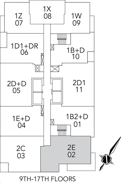 Avani at Metrogate Avani 2E Key Plan