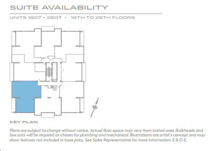 Azure Condominiums Carnegie 2Q Key Plan