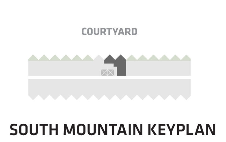 BIG King Toronto Condos Suite 501-South Tower  Key Plan