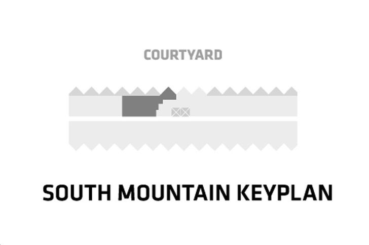 BIG King Toronto Condos Suite 709 - South Tower Key Plan