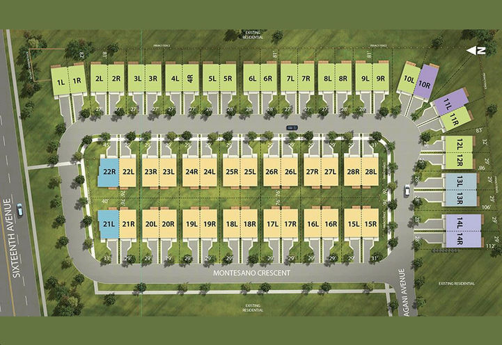 Bayview Park Homes- Site  Plan