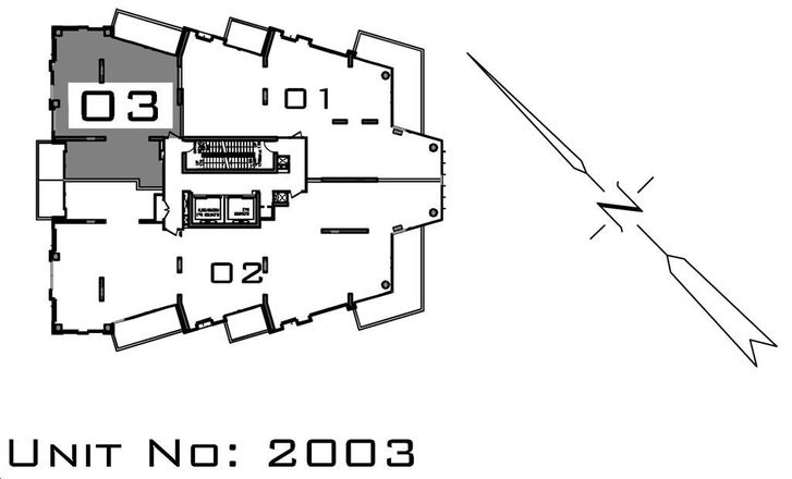 Bridgewater Residences on the Lake 1269 Key Plan