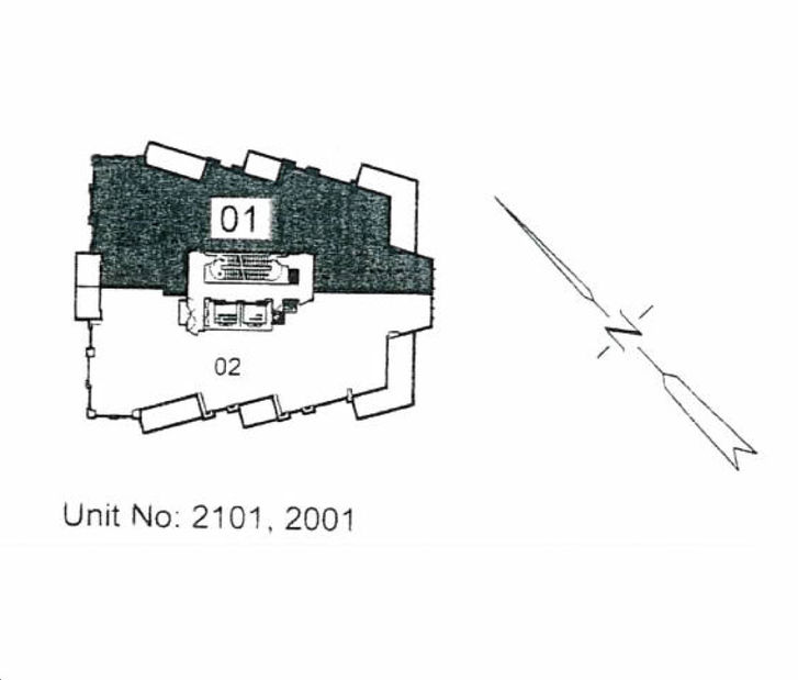 Bridgewater Residences on the Lake 3145 Key Plan