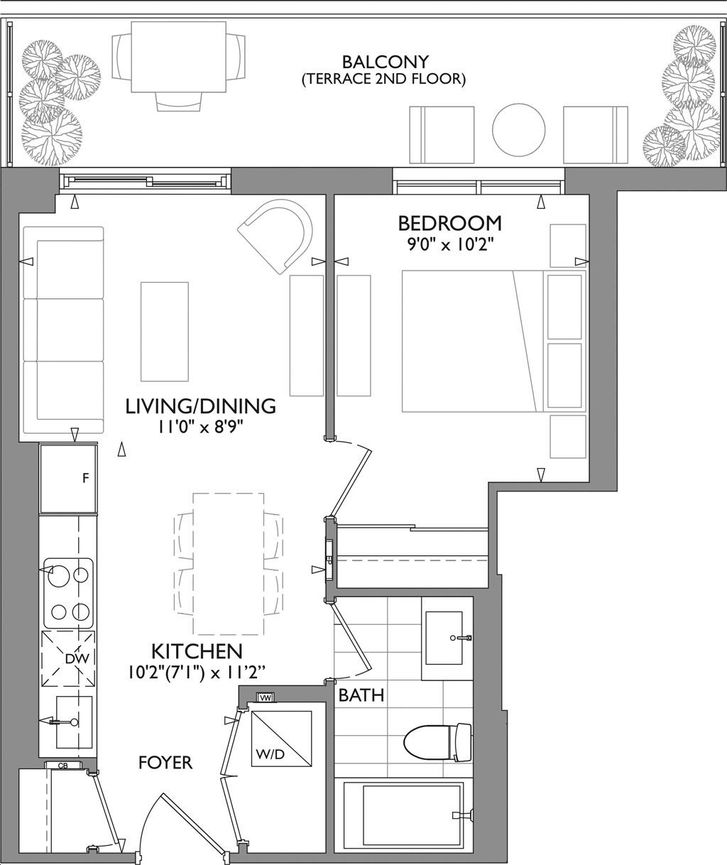 Bronte Lakeside Condos Unit 03