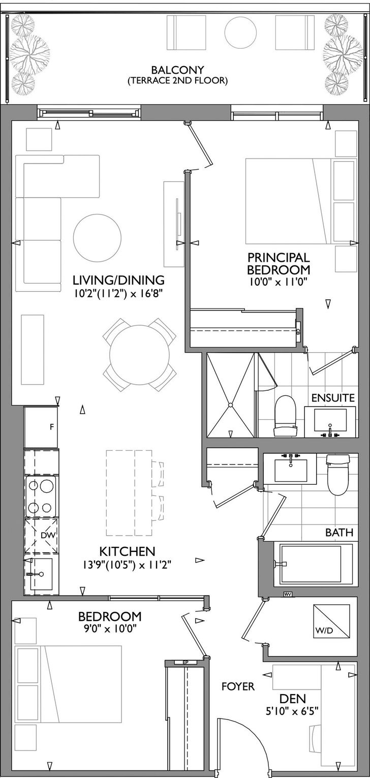 Bronte Lakeside Condos Unit 22A