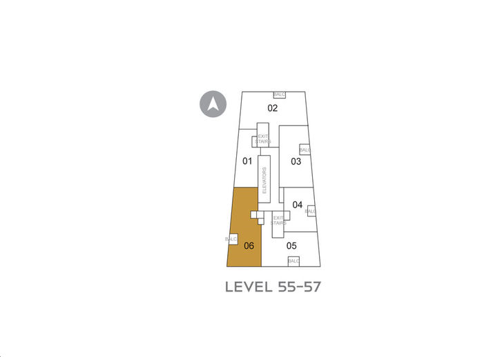 CG Tower Champagne Key Plan